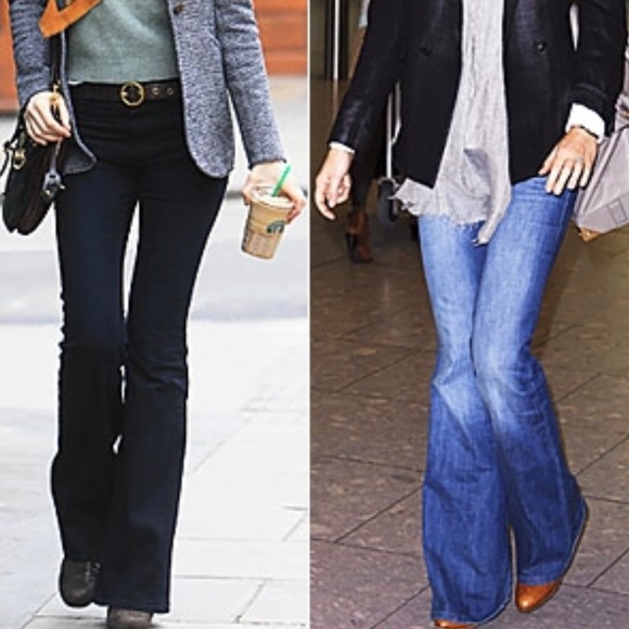 MIH MADE IN HEAVEN marrakesh black flare jeans (K1 - Picture 8 of 8